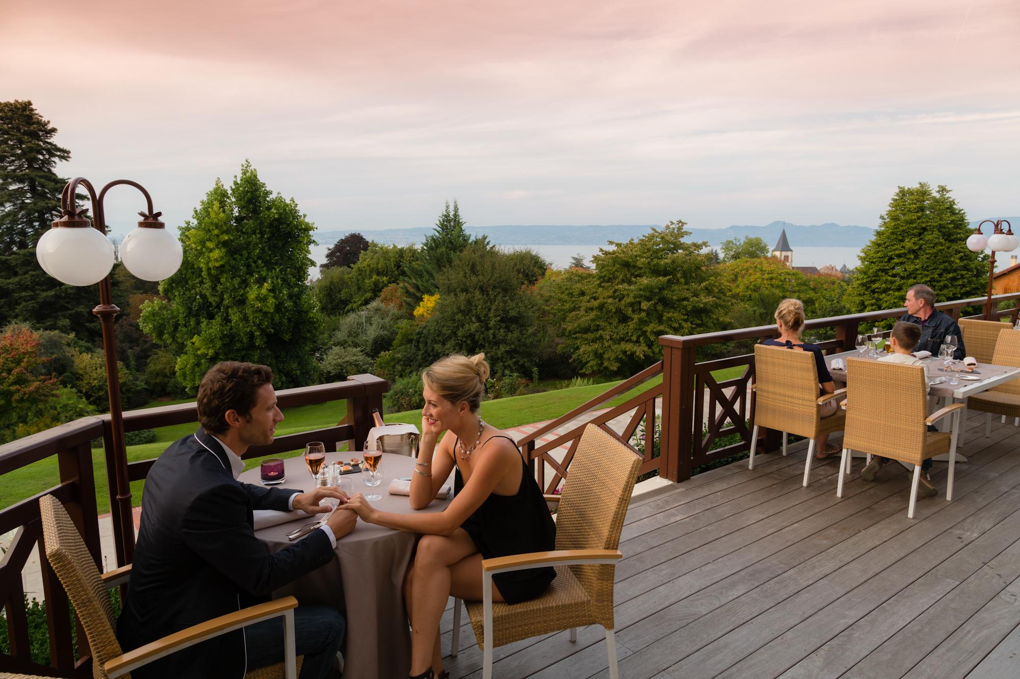 Hotel Ermitage Évian-les-Bains Exteriör bild